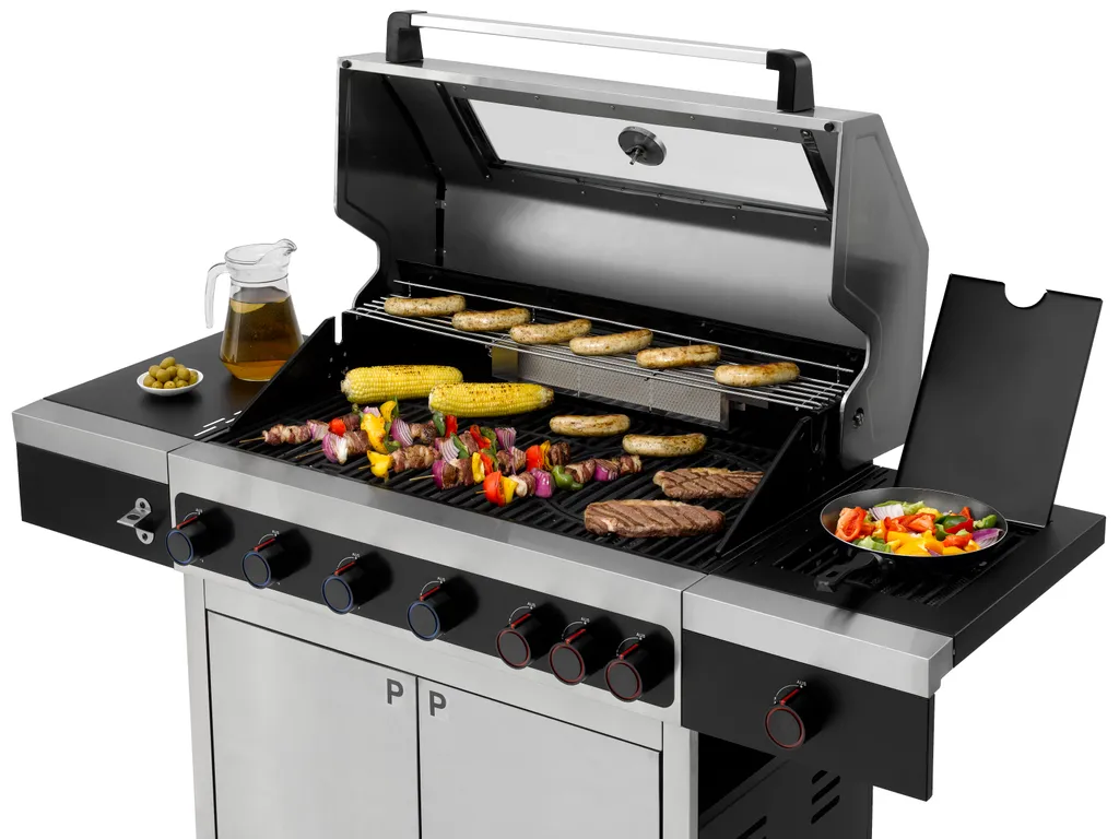 Tepro Edelstahl Gasgrill Keansburg 6 Special Edition, 6-Brenner Inkl. Powerzone Plus Infrarot-Backburner Plus Infrarotseitenbrenner 12 Tepro Edelstahl Gasgrill Keansburg 6 Special Edition, 6-Brenner Inkl. Powerzone Plus Infrarot-Backburner Plus Infrarotseitenbrenner – Bild 12