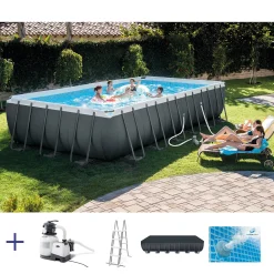 Intex Ultra XTR Frame Pool 732 X 366 X 132 Cm Sandfilter Leiter 26364GN -Garten- & Gewächshäuser Geschäft 7c34290cb53b42c369d89996016445b4