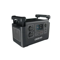 DEENO Energy Technology Co.,Ltd. Deeno X 1500 Powerstation, Stromspeicher, 1036 Wh Kapazität, 1500 Watt Leistung, Integrierte LED-Lampe, Transportabel -Garten- & Gewächshäuser Geschäft 7c4f54d511855713a3df478b28437347