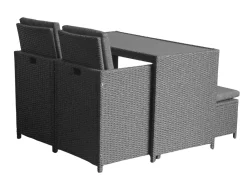 LC Garden »Verandio« Balkonset XL Steingrau 5tlg. Gartenset Terrassenset -Garten- & Gewächshäuser Geschäft 7c5a19dec24eb9cdd569bc0f76330d5e