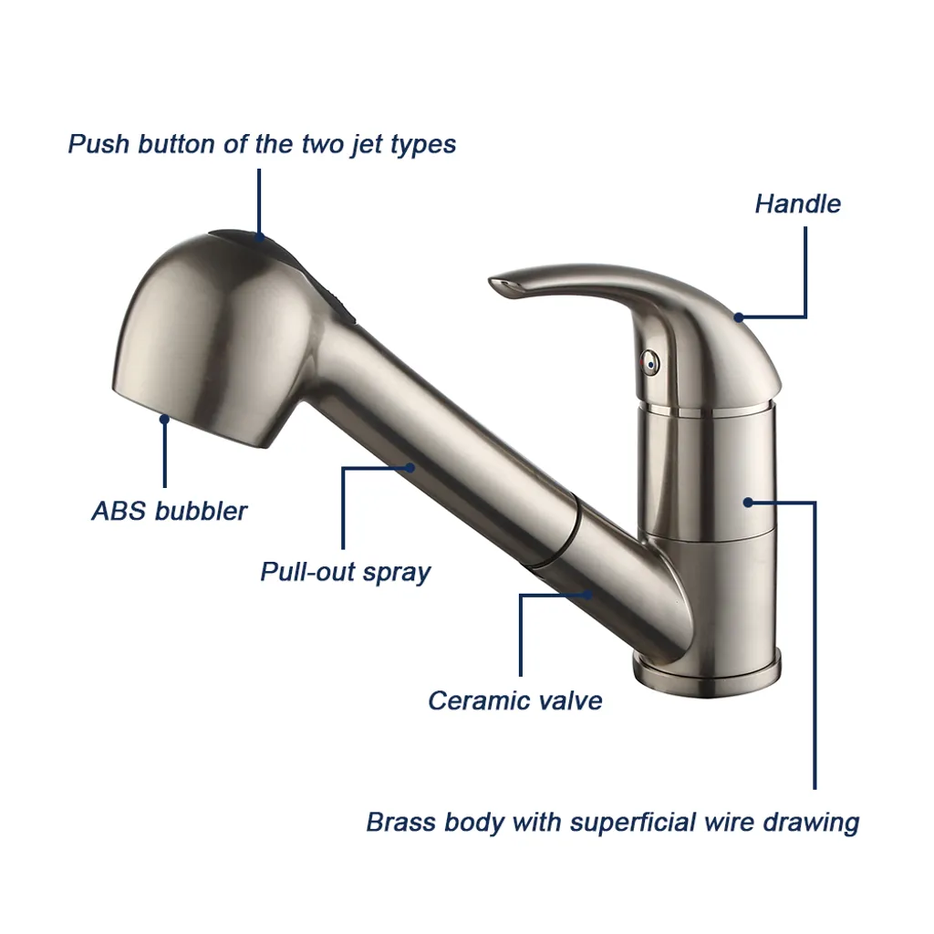 Homelody Wasserhahn Küche Ausziehbar Küchenarmatur Mit Herausziehbarer Brause Spültischarmatur Mischbatterie Küche 2 Strahlarten Armatur Küche 6 Homelody Wasserhahn Küche Ausziehbar Küchenarmatur Mit Herausziehbarer Brause Spültischarmatur Mischbatterie Küche 2 Strahlarten Armatur Küche – Bild 6