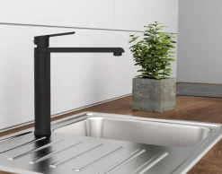 Schütte SCHÜTTE Küchenarmatur VITA, Wasserhahn Küche Mit 360° Schwenkbereich, Schwarz Matt -Garten- & Gewächshäuser Geschäft 7c6b3c3829587ac0f6ffd82b086b998e