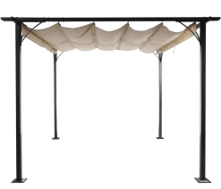 Mendler Pergola MCW-C42, Garten Pavillon, Stabiles 6cm-Gestell + Schiebedach Creme 3x3m 26 Mendler Pergola MCW-C42, Garten Pavillon, Stabiles 6cm-Gestell + Schiebedach Creme 3x3m -Garten- & Gewächshäuser Geschäft 7c750128aef7d9b70dccbb27925044a2