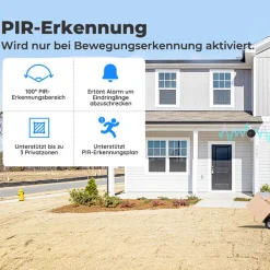 Reolink 1080P Kabellose Solarbetriebene WLAN IP Überwachungskamera Aussen Mit Akku, PIR-Bewegungsmelder, 2,4GHz WiFi, 10m IR-Nachtsicht, 2-Wege-Audio, Argus Eco + Solarpanel,Schwarz 28 Reolink 1080P Kabellose Solarbetriebene WLAN IP Überwachungskamera Aussen Mit Akku, PIR-Bewegungsmelder, 2,4GHz WiFi, 10m IR-Nachtsicht, 2-Wege-Audio, Argus Eco + Solarpanel,Schwarz -Garten- & Gewächshäuser Geschäft 7c7e730dd90f3f60325d5a7c3467bdf8