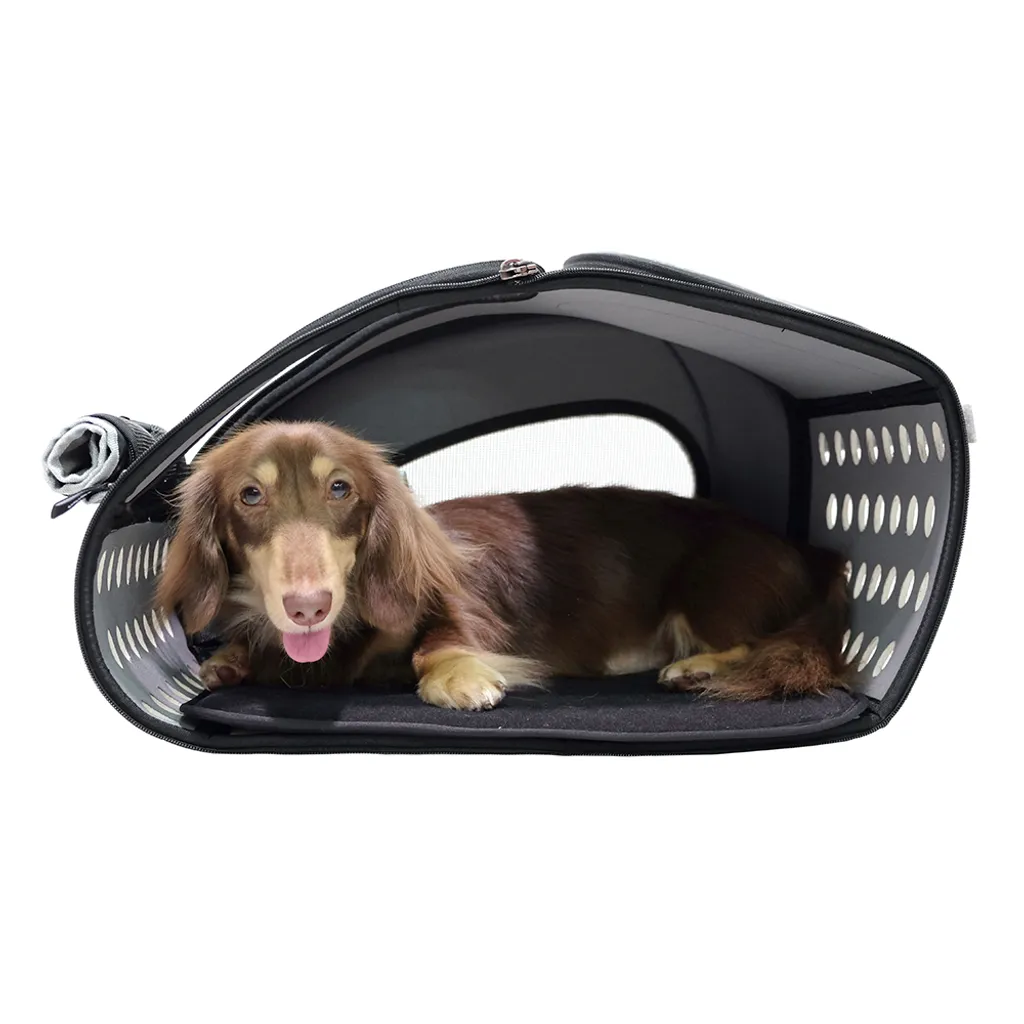 Innopet Hundetrolley, Hunderucksack, Hundetasche Modell '4 In 1' ... Bis 5kg Braun - Ibiyaya 4 Innopet Hundetrolley, Hunderucksack, Hundetasche Modell '4 In 1' ... Bis 5kg Braun - Ibiyaya – Bild 4