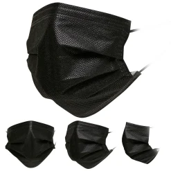 Virshields® Mund Und Nasenschutz - 200 STK, 3-lagig, Allgemeine Verwendung, Schwarz, EU - Masken Mundschutz, Einweg Gesichtsmaske, Einwegmasken, Schutzmasken, Einmalmasken, Maske -Garten- & Gewächshäuser Geschäft 7cdf8c49b4c2143dbc7d2db422b6fb10