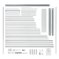 Juskys Aluminium Anlehn-Gewächshaus 2,4 M² – Treibhaus Mit Schiebetür, Fenster Zum Lüften & Stahl-Fundament – Stabiles Pflanzenhaus Für Garten 44 Juskys Aluminium Anlehn-Gewächshaus 2,4 M² – Treibhaus Mit Schiebetür, Fenster Zum Lüften & Stahl-Fundament – Stabiles Pflanzenhaus Für Garten -Garten- & Gewächshäuser Geschäft 7d0a6b867c5263c0f6e3d16023f3c941