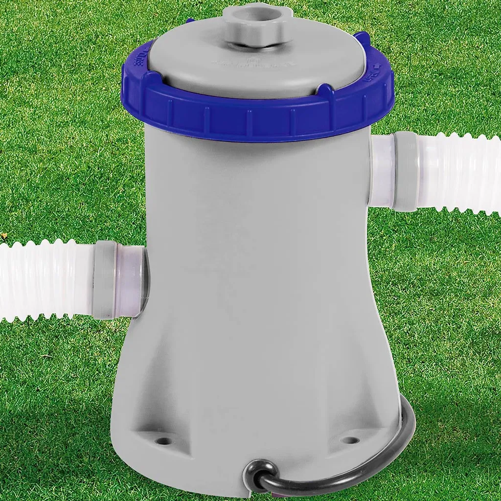 Bestway Power Steel™ Frame Pool-Set, Eckig, Mit Filterpumpe & Sicherheitsleiter 404 X 201 X 100 Cm 10 Bestway Power Steel™ Frame Pool-Set, Eckig, Mit Filterpumpe & Sicherheitsleiter 404 X 201 X 100 Cm – Bild 10