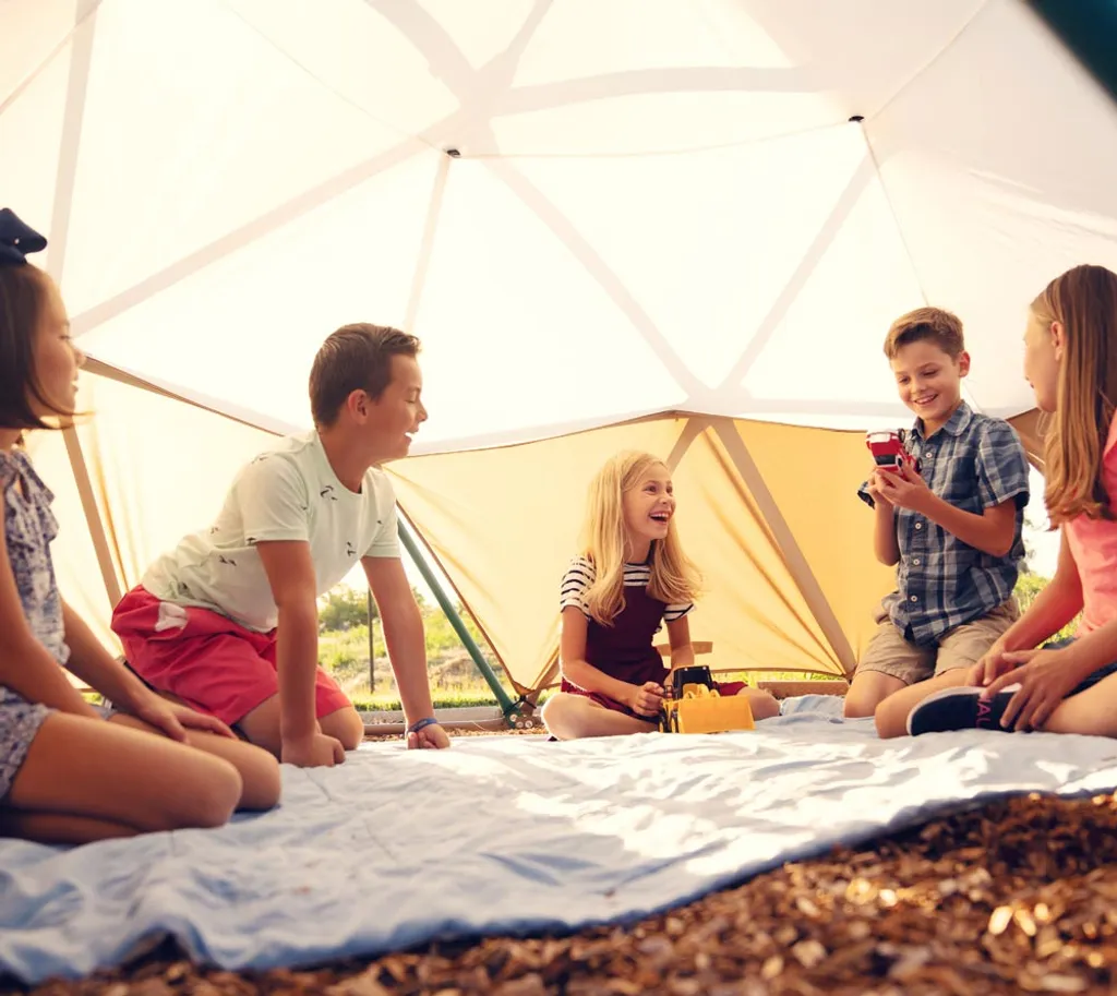 Lifetime Geometrisches Klettergerüst, Kletterkugel "Geodome" Mit Abdeckung, Spielzelt Grün / Bronze Ø 305 X 152 Cm 8 Lifetime Geometrisches Klettergerüst, Kletterkugel "Geodome" Mit Abdeckung, Spielzelt Grün / Bronze Ø 305 X 152 Cm – Bild 8