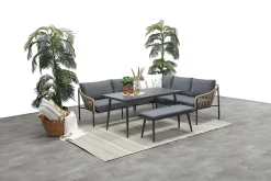 Garden Impressions Semarang Lounge/Dining Set 4-teilig Rechts Natur Rotan Mystic Grau -Garten- & Gewächshäuser Geschäft 7d5b5b6d6e49e96d2a8843c4beee68db