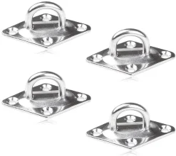 Topchances Sonnensegel Befestigungs Kit, Edelstahl Zubehör Montage Aufbau Set Für Viereck Und Dreieck Garten Awnings Mounting Assembly Set, Aufhängung Einfache Montage Für Garten Und Balkon -Garten- & Gewächshäuser Geschäft 7d6b9ec7af08249dfd2db54d532ee499