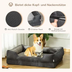 PawHut Hundebett Hundematte Haustierbett Hundematratze Bezug Abnehmbar Waschbar Hundebett Tierbett Hundesofa Haustierbett Für Hunde Katzen Memory-Schaum Grau 110 X 85 X 28 Cm 13 PawHut Hundebett Hundematte Haustierbett Hundematratze Bezug Abnehmbar Waschbar Hundebett Tierbett Hundesofa Haustierbett Für Hunde Katzen Memory-Schaum Grau 110 X 85 X 28 Cm -Garten- & Gewächshäuser Geschäft 7d8df1135905cb20ac4081fe1e723c84