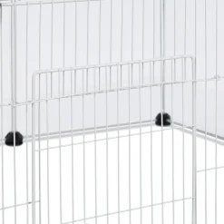 Relaxdays 12-teiliges Freilaufgehege Transparent -Garten- & Gewächshäuser Geschäft 7d99ec84a2814413d28e80027d9deaa6