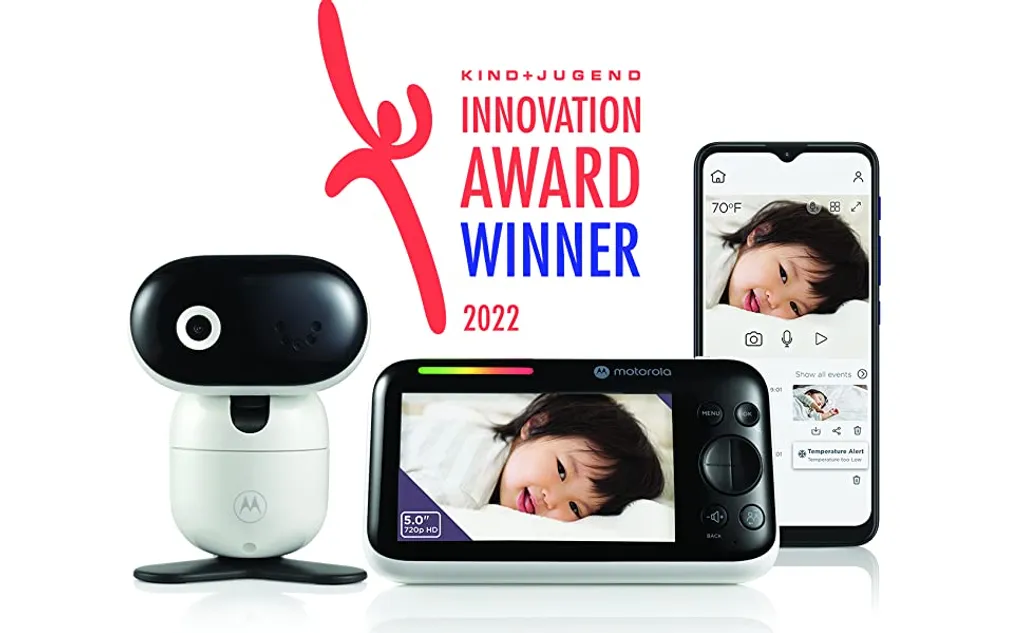 Motorola Babyphone Mit Kamera PIP1610 HD Con - Zwei-Wege-Kommunikation - 24-Stunden-Überwachung - 300 M Reichweite - Weiß 10 Motorola Babyphone Mit Kamera PIP1610 HD Con - Zwei-Wege-Kommunikation - 24-Stunden-Überwachung - 300 M Reichweite - Weiß – Bild 10