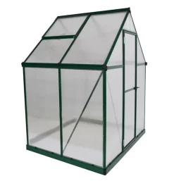 PALRAM-Mythos 6x4 Gewächshaus-grün/transparent-7174