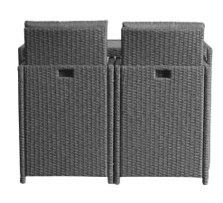 LC Garden »Verandio« Balkonset XL Steingrau 5tlg. Gartenset Terrassenset -Garten- & Gewächshäuser Geschäft 7e489829a3c6cdb19d9ed93a8d747fac