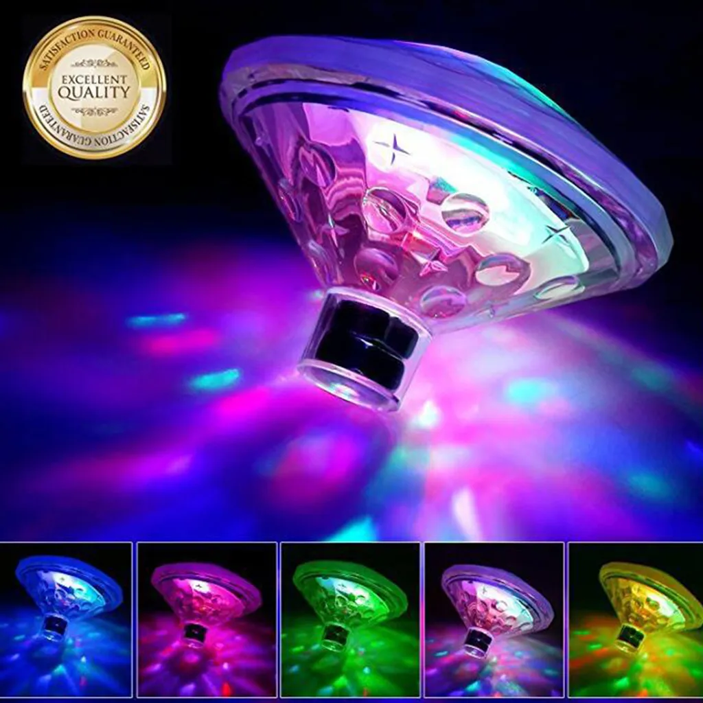 PMS LED Teichlicht Badewannenlicht Bunt Pool Schwimmende Lampe Party Disco Unterwasser Beleuchtung 8 PMS LED Teichlicht Badewannenlicht Bunt Pool Schwimmende Lampe Party Disco Unterwasser Beleuchtung – Bild 8