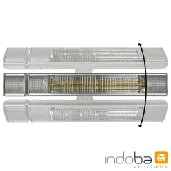 Indoba Heizstrahler 2000W Mit Fernbedienung - Infrarotheizer - Wandmontage - Mit 3 Leistungsstufen - IND-70140-IRV2000FB 13 Indoba Heizstrahler 2000W Mit Fernbedienung - Infrarotheizer - Wandmontage - Mit 3 Leistungsstufen - IND-70140-IRV2000FB -Garten- & Gewächshäuser Geschäft 7e9274e2ae7fbd017db020ea1bad2d42