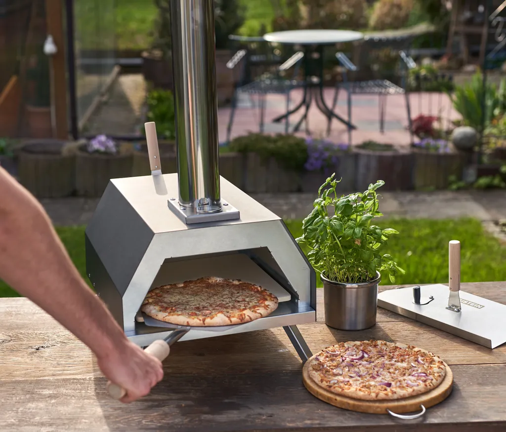 NEUSTEIN Outdoor Pizzaofen XQ3000 Mit Pizzastein, Schutzhülle, Pizzaschieber, Holzofen 9 NEUSTEIN Outdoor Pizzaofen XQ3000 Mit Pizzastein, Schutzhülle, Pizzaschieber, Holzofen – Bild 9