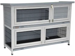 Nanook Kleintierstall Flauschi Grau 122 X 49 X 83 Cm