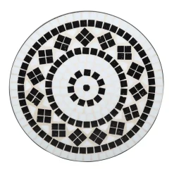 SVITA Bistro-Set Mosaik Balkon-Set 2 Personen Metall Sitzgruppe Klappbar Schwarz -Garten- & Gewächshäuser Geschäft 7ee67d4ed4ce82327c3919673758948a