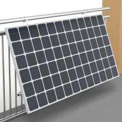 Juskys Geländerhalterung Balkonkraftwerk - Halterung Für Solarmodul Balkon & Flachdach - Befestigung Solarpanel – Aufständerung Für PV Anlage Easy -Garten- & Gewächshäuser Geschäft 7ef2c47e27d27cf87db81ae09325285a
