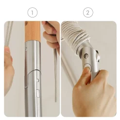 SONGMICS Sonnenschirm Für Den Balkon, 200 X 125 Cm, Rechteckiger Balkonschirm, Sonnenschutz, Schirmmast, Schirmrippen Aus Holz, Knickbar, Ohne Ständer, Garten, Outdoor, Beige GPU26BE 11 SONGMICS Sonnenschirm Für Den Balkon, 200 X 125 Cm, Rechteckiger Balkonschirm, Sonnenschutz, Schirmmast, Schirmrippen Aus Holz, Knickbar, Ohne Ständer, Garten, Outdoor, Beige GPU26BE -Garten- & Gewächshäuser Geschäft 7f2692b9864b72b6b889d1b833ec3a67 1