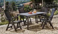 Dmora Rechteckiger Außentisch, Hartharzstruktur Mit Rattaneffekt, Italy, 150 X 90 X 72 Cm, Farbe Anthrazit 6 Dmora Rechteckiger Außentisch, Hartharzstruktur Mit Rattaneffekt, Italy, 150 X 90 X 72 Cm, Farbe Anthrazit -Garten- & Gewächshäuser Geschäft 7f3d2ace9a61c6810964bab9c91bca02