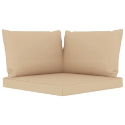 VidaXL 5-tlg. Garten-Lounge-Set Mit Beige Kissen -Garten- & Gewächshäuser Geschäft 7f3ec5ec7ef10f148e83fa8ce079d017