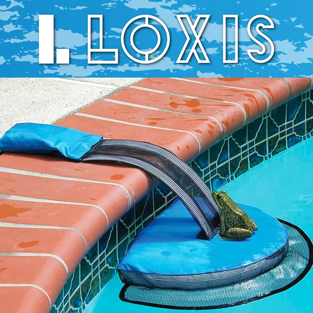 Loxis 2er-Set Rettungsrampe Für Pool Und Teich, Poolzubehör, Rampe Für Tiere, Ausstiegshilfe, Blau 5 Loxis 2er-Set Rettungsrampe Für Pool Und Teich, Poolzubehör, Rampe Für Tiere, Ausstiegshilfe, Blau – Bild 5