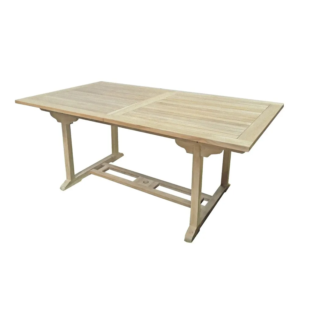 Garden Pleasure Gartentisch Tisch SOLO Ausziehtisch Garten Balkontisch Holztisch 2 Garden Pleasure Gartentisch Tisch SOLO Ausziehtisch Garten Balkontisch Holztisch – Bild 2