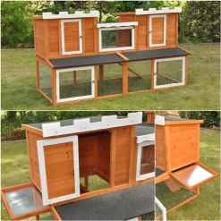 Nanook Kleintierstallkombi Chateau Natur Weiß -Garten- & Gewächshäuser Geschäft 7fe86ed5c07348f7c2f00eb210041300