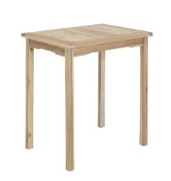 MSZ Design Gartentisch Balkontisch PITTSBURGH 70 X 50 Cm Aus Teak