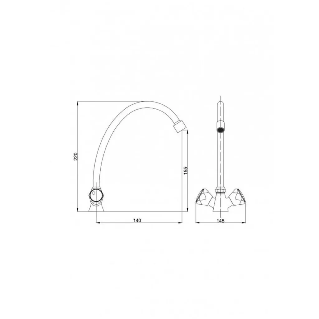 GarPet 2565-5 Küchenarmatur 3 GarPet 2565-5 Küchenarmatur – Bild 3