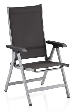 Kettler Multipositionssessel Silber/anthrazit, 0301201-0000 -Garten- & Gewächshäuser Geschäft 8046abd6ea2fbac6ee08844b86928ee2