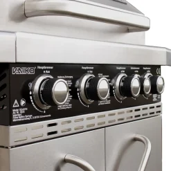 Vaiko Chef 4 Gasgrill Echte Edelstahl Konstruktion Grillstation Grillwagen 4+1 -Garten- & Gewächshäuser Geschäft 80727426f89e9da80efedb6f89831e67