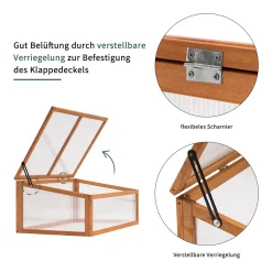 MCombo Frühbeet Gewächshaus Treibhaus Frühbeetkasten Aufsatz Pflanzenbeet Holz 0698 20 MCombo Frühbeet Gewächshaus Treibhaus Frühbeetkasten Aufsatz Pflanzenbeet Holz 0698 -Garten- & Gewächshäuser Geschäft 810d3c36106c9f8652a843143b90bb7a