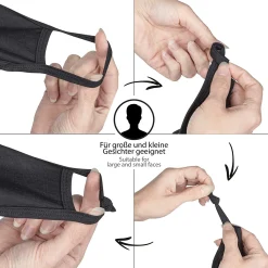 ONVAYA® Mund- Und Nasenmaske | 5 Stück | Schwarz | Atemschutzmaske | Wiederverwendbare Maske | Waschbar | Schutzmaske Aus Baumwolle Mit Innentasche Für Filter | Gesichtsmaske 8 ONVAYA® Mund- Und Nasenmaske | 5 Stück | Schwarz | Atemschutzmaske | Wiederverwendbare Maske | Waschbar | Schutzmaske Aus Baumwolle Mit Innentasche Für Filter | Gesichtsmaske -Garten- & Gewächshäuser Geschäft 815d0d93665fb7b05e52294d3416bf2a