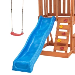 Juskys Spielturm Yannis – Klettergerüst Für Kinder Mit Rutsche, Schaukeln, Kletterwand & Zubehör – Kletterturm Für Outdoor Aus Holz Ab 3 Jahren -Garten- & Gewächshäuser Geschäft 820fc7e5ce6a67162d87f6b588be076d