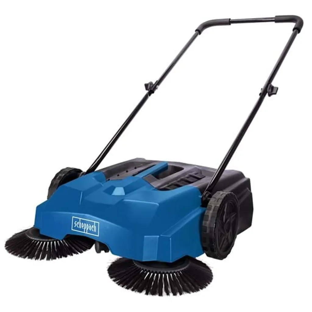 Scheppach Kehrmaschine Trike-S Handkehrer Kehrbesen Handkehrmaschine 22L Fassungsvermögen 650mm Räumbreite 2 Scheppach Kehrmaschine Trike-S Handkehrer Kehrbesen Handkehrmaschine 22L Fassungsvermögen 650mm Räumbreite – Bild 2