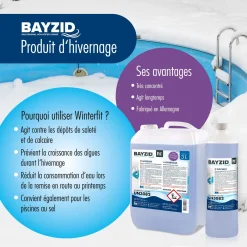 Hoefer Chemie 1 X 5 Liter BAYZID® Winterfit Überwinterungsmittel Für Pools 7 Hoefer Chemie 1 X 5 Liter BAYZID® Winterfit Überwinterungsmittel Für Pools -Garten- & Gewächshäuser Geschäft 827e9608b20a4bb90e968b387da76d6d