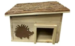 ProGarden Igelhaus Holz Mit Baumrinde 34x28x22 Cm -Garten- & Gewächshäuser Geschäft 82913e47db8868f904a221114b70ffad