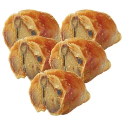 5 Stück Schecker DOGREFORM Edelschinken - Ca. 7-10 Cm Lang - Hundeknochen - Schinkenknochen