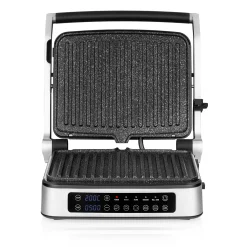 ZEEGMA Elektrischer Kontaktgrill Und Sandwichtoaster 2100W | Herausnehmbare Heizplatten, 2in1, 180 ° Klappbar, ILAG-Antihaftbeschichtung, Tropfschale, Akustische Benachrichtigungen, Timer, Die Möglichkeit Vom Waschen In Der Spülmaschine -Garten- & Gewächshäuser Geschäft 82a33fb67ef674187774f3b6bcf449ab