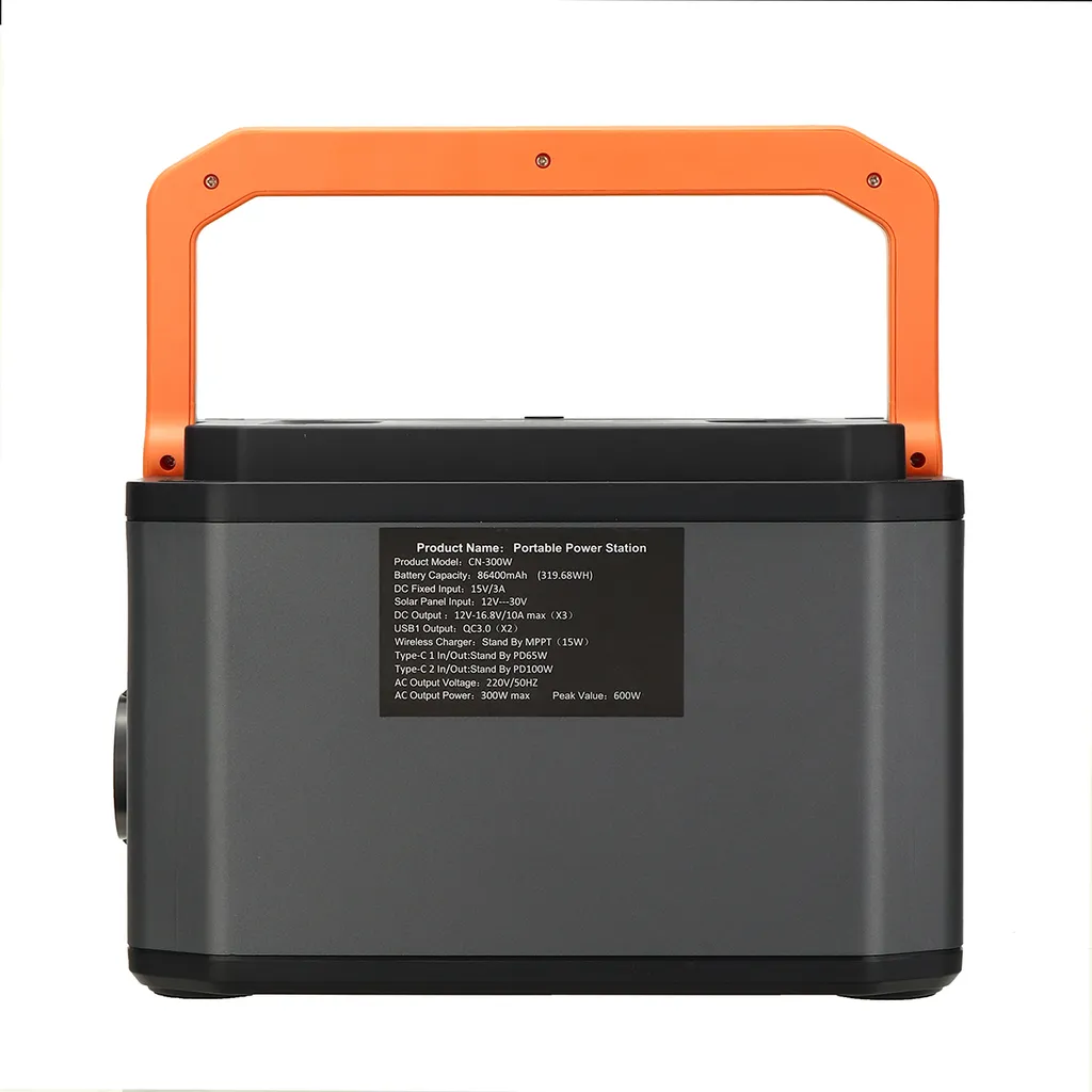 RXSY Tragbare Powerstation 319Wh/86400mAh, Power Station Solar Generator Mit QC 3.0 Anschlüsse Für Camping Emergency Backup, Passend Für 12-30V Solarpanel Stromeingang 6 RXSY Tragbare Powerstation 319Wh/86400mAh, Power Station Solar Generator Mit QC 3.0 Anschlüsse Für Camping Emergency Backup, Passend Für 12-30V Solarpanel Stromeingang – Bild 6