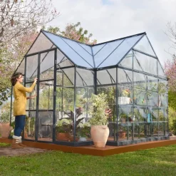 PALRAM-Victory Orangerie-anthrazi/transparent-7320 64 PALRAM-Victory Orangerie-anthrazi/transparent-7320 -Garten- & Gewächshäuser Geschäft 837225ce457fd58daab0ae681ae26283