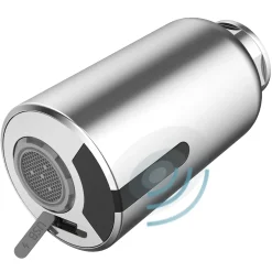 Homelody Infrarot Sensor Wasserhahn Küche, Küchenarmatur Ersatzkopf Mit USB-Ladegerät Wassersparender Sensor Berührungsloser Automatischer Wasserhahn, Infrarot-Sensor-Adapter Wasserhahn