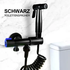 CMYBabee 7MAGIC Wasserhahn, Wandmontierter Toilettenhahn Hohe Druck Spray Gun Düse Wc Wasserhahn Badezimmer Hardwarestil, Badarmatur Toilette Bidet Handdusche