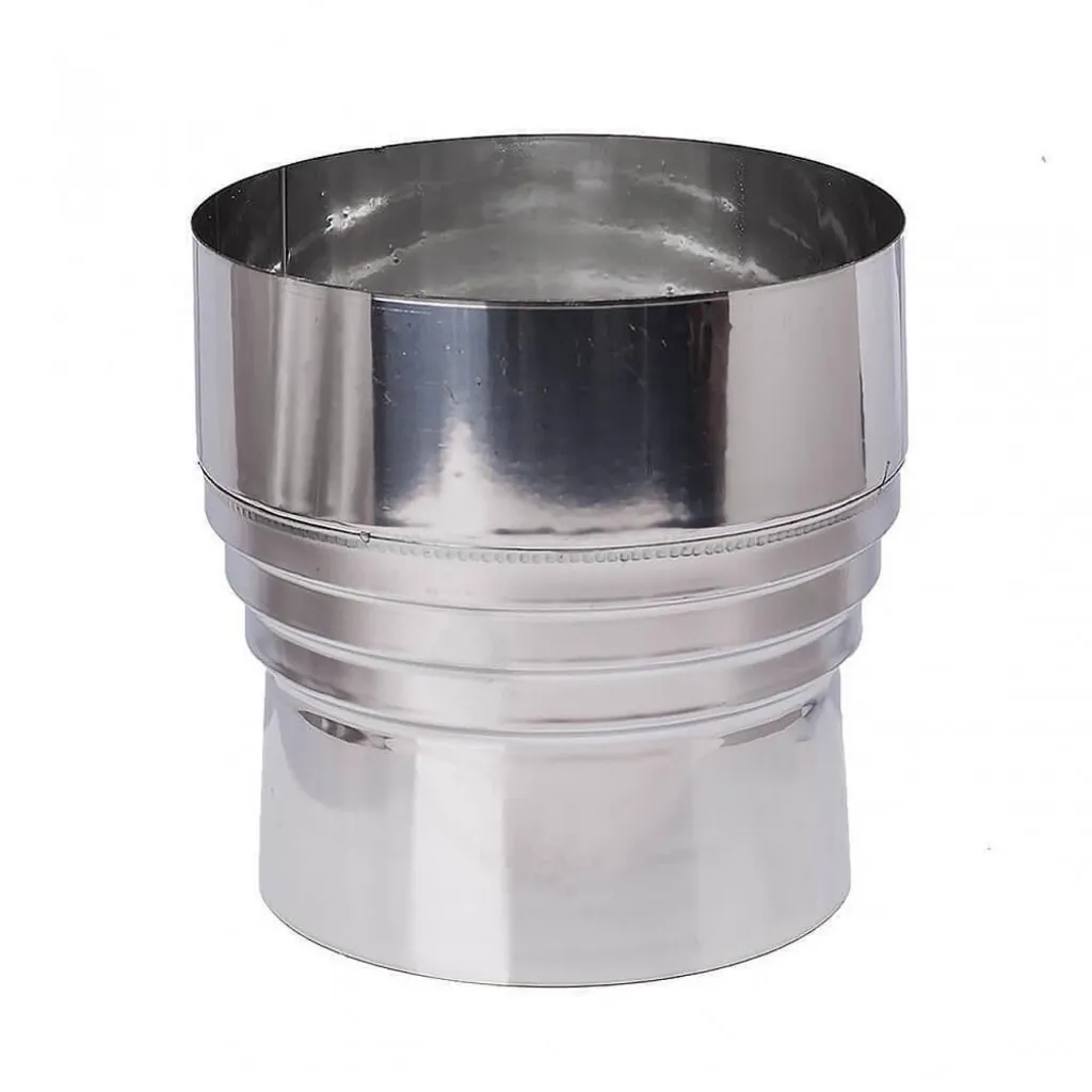 Spiroduct Schornstein Bausatz Für Pelletofen, Edelstahl AISI 304, 80-150mm 8 Spiroduct Schornstein Bausatz Für Pelletofen, Edelstahl AISI 304, 80-150mm – Bild 8