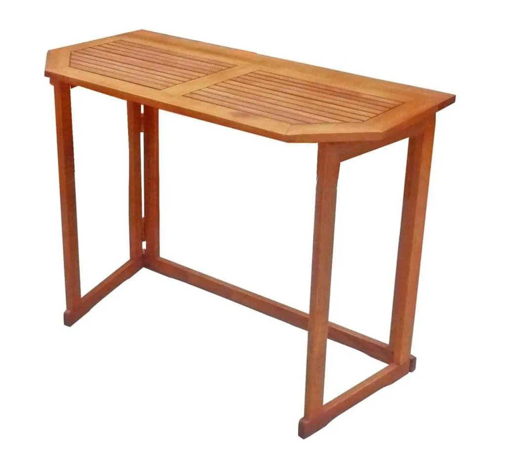 Garden Pleasure Balkontisch Santa Fe Eukalyptus Holz Balkon Garten Tisch Möbel 1 Garden Pleasure Balkontisch Santa Fe Eukalyptus Holz Balkon Garten Tisch Möbel